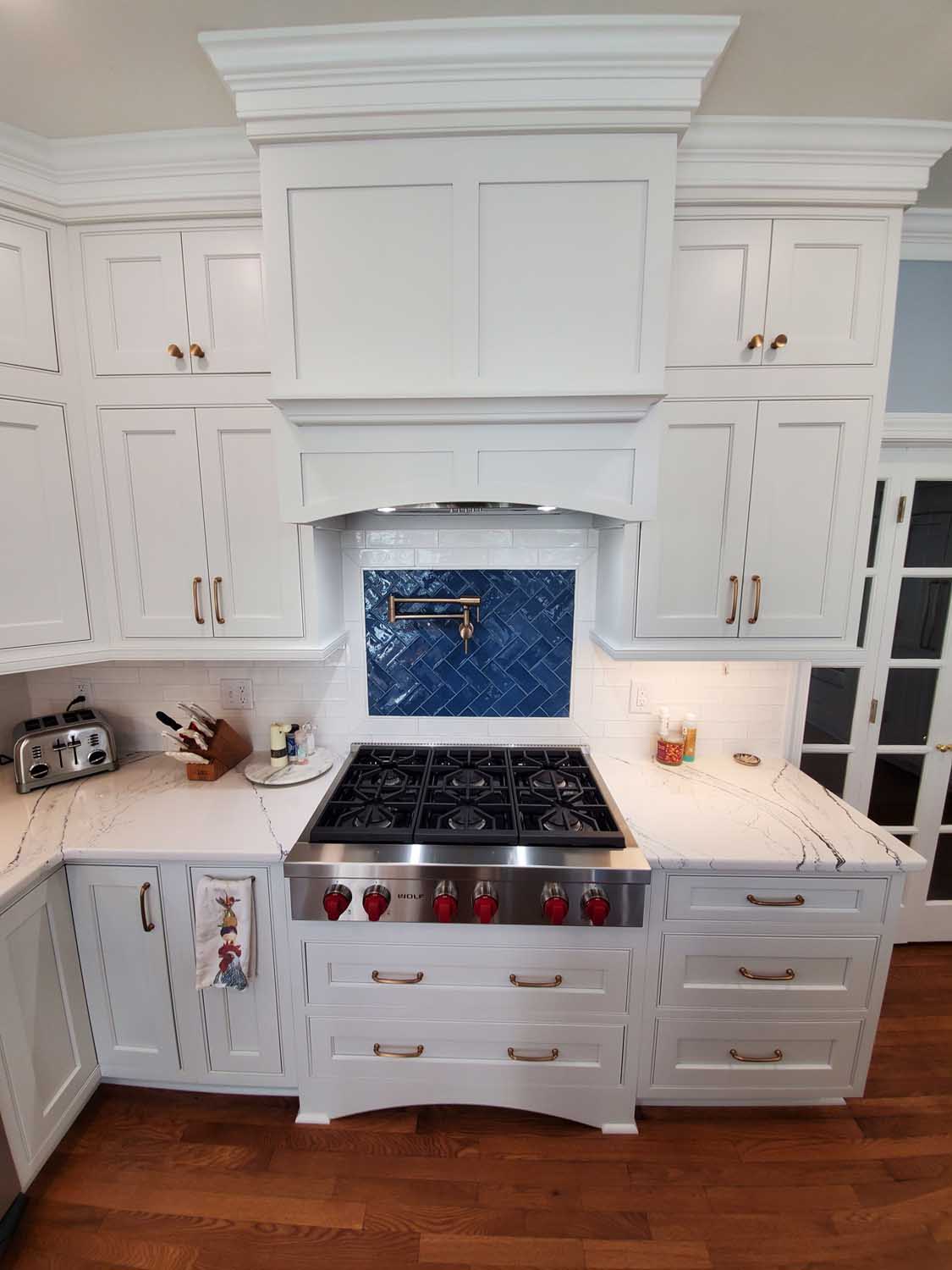Wellborn Glacier White Cabinets